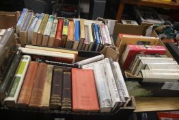 THREE TRAYS OF BOOKS TO INCLUDE ARCHEOLOGY, HISTORY ETC (TRAYS NOT INCLUDED),br.