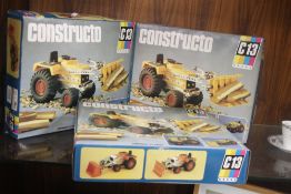 THREE BOXED CONSTRUCTO C13 MODEL KITS
