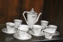 A NORITAKE COFFEE SET