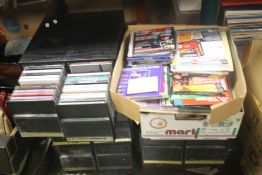 A LARGE QUANTITY OF ASSORTED CD,S (TRAYS NOT INCLUDED),br.