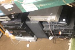 A QUANTITY OF ASSORTED HIFI SEPARATES TO INCLUDE SONY, GOODMANS ETC (TRAYS NOT INCLUDED),br.