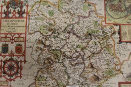 A COLLECTION OF ASSORTED MAPS TO INCLUDE SHREWSBURY EXAMPLES AND AFRICA