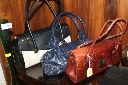 THREE MODERN LADIES HANDBAGS TO INCLUDE JASPER CONRAN