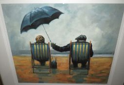 ALEXANDER MILLAR (1960). 'Summer Lovin', signed lower right, limited edition giclee, artist proof