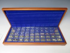 THE FIRST INTERNATIONAL BANK INGOT COLLECTION CONSISTING OF FIFTY LEADING BANKS OF THE WORLD