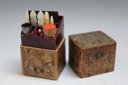 THE LADY'S COMPANION' NECESSAIRE, H 10.5 cm