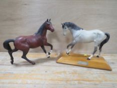 A BESWICK SPIRIT OF FIRE FIGURE TOGETHER WITH ANOTHER (2)