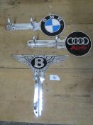 ***THREE ALUMINIUM KEY HOLDERS**