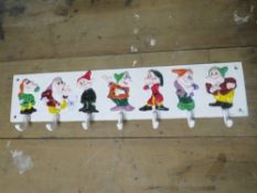 ***A SEVEN DWARVES CAST METAL CUP HANGER**