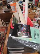 A SELECTION OF EPHEMERA TO INCLUDE MUSIC POSTERS, PROGRAMMES ETC TO INCLUDE THE WHO AND MOODY BLUES