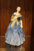 A ROYAL DOULTON FIGURINE 'ADRIANNE'