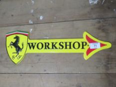 ***A FERRARI GARAGE ARROW**