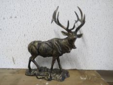 ***A CAST STAGE FIGURE ON A BASE**