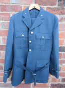 A TWO PIECE RAF UNIFORM - JACKET SIZE AS LABELLED - 116R / SL86 / L79