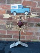 ***A LAND ROVER WEATHER VANE**