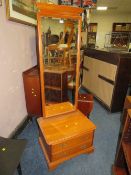 A MODERN CHEVAL MIRROR