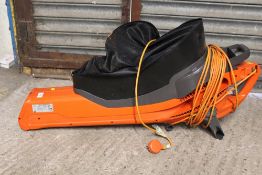 A FLYMO ELECTRIC GARDEN VAC/BLOWER