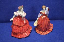 TWO ROYAL DOULTON FIGURINES 