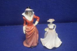 A COALPORT FIGURINE 