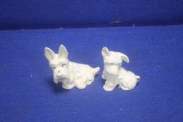 TWO BESWICK DOGS