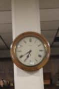 A SMITHS ENFIELD WALL CLOCK