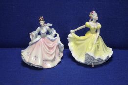 TWO ROYAL DOULTON FIGURINES 