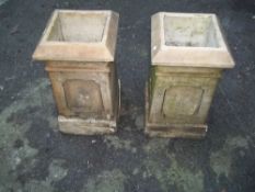 TWO CHIMNEY POTS