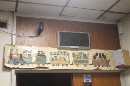 A RYAN SMITH PRINT OF A CHILDREN