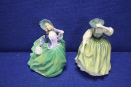 TWO ROYAL DOULTON FIGURINES 