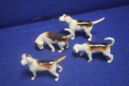 FOUR BESWICK TERRIERS