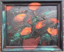 Anatalij Martschuk (1956) 1996-Klatschmohn", Öl/Leinen, gerahmt, RG 58x48 cm