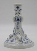 Leuchter oder Stand, Meissen, Schwertermarke, 3 Schleifstriche, H-18cm.