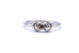 WG Ring 0.585 XX , fehlender Stein, 1,7g., RG 49