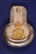 Preußen, Einzel-Epaulette für Mannschaften im Königs-Ulanen-Regiment Nr. 13, Standort Hannover, weiß