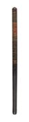 A George III short staff