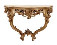 A pair of console tables in Louis XVI style