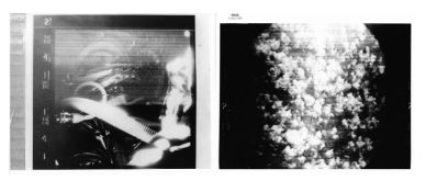 First American TV pictures from space: Gordon Cooper in weightlessness, Mercury-Atlas 9, 15 May 1963