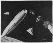 NASA's very first concept for a space station by Convair's Krafft Ehricke, 1958