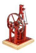 A well engineered freelance model of 'The Steeple' live steam engine