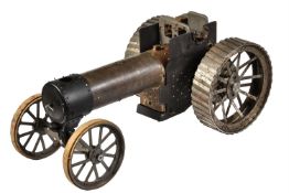 A well engineered part built model of a 2 inch scale 'Thetford Town' Burrell scenic showman's engine