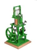 A well-engineered 1 inch scale freelance model of a steam table engine
