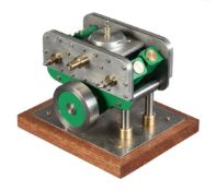 A well engineered model of 'The Middleton V4' Oscillating marine engine