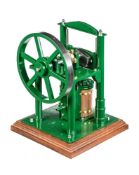 A well-engineered 1 inch scale freelance model of a Scotch crank live steam engine