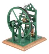 A well-engineered 1 inch scale freelance model of a Scotch crank live steam engine