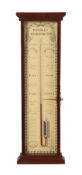 A MAHOGANY CASED HOOKE’S OTHEOMETER