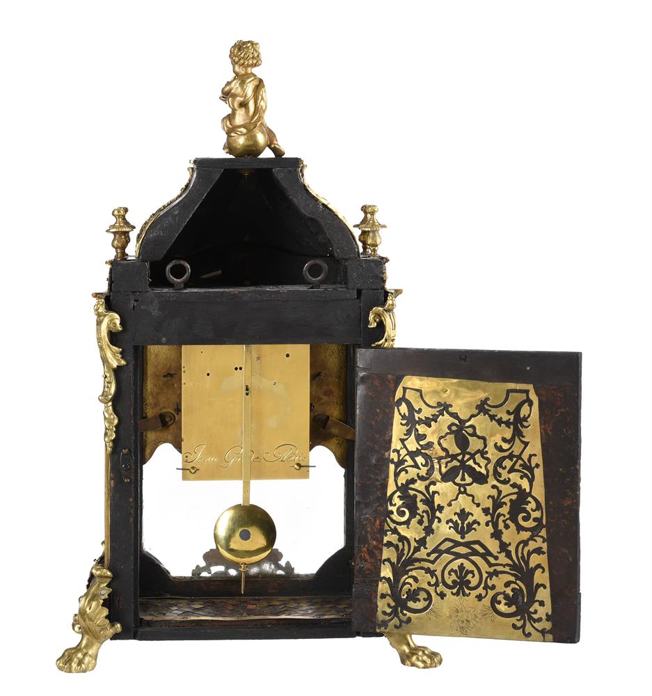 Y A FRENCH REGENCE SMALL BOULLE BRACKET TIMEPIECE - Image 2 of 3