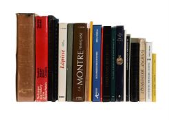 Ɵ HOROLOGICAL REFERENCE BOOKS MAINLY RELATING TO FRENCH AND SWISS WATCHMAKING