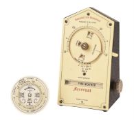 AN IVORINE FRONTED DESK WEATHER FORECASTING CALCULATOR