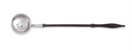 AN EARLY GEORGE III SCOTTISH SILVER TODDY LADLE, ROBERT GORDON