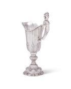 A CONTINENTAL SILVER HISTORISMUS EWER, HANAU TYPE PSEUDO MARKS